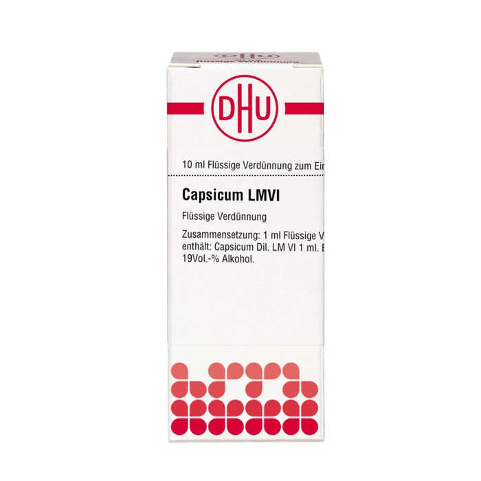 Capsicum LM VI DHU Dilution, 10 ml Lösung