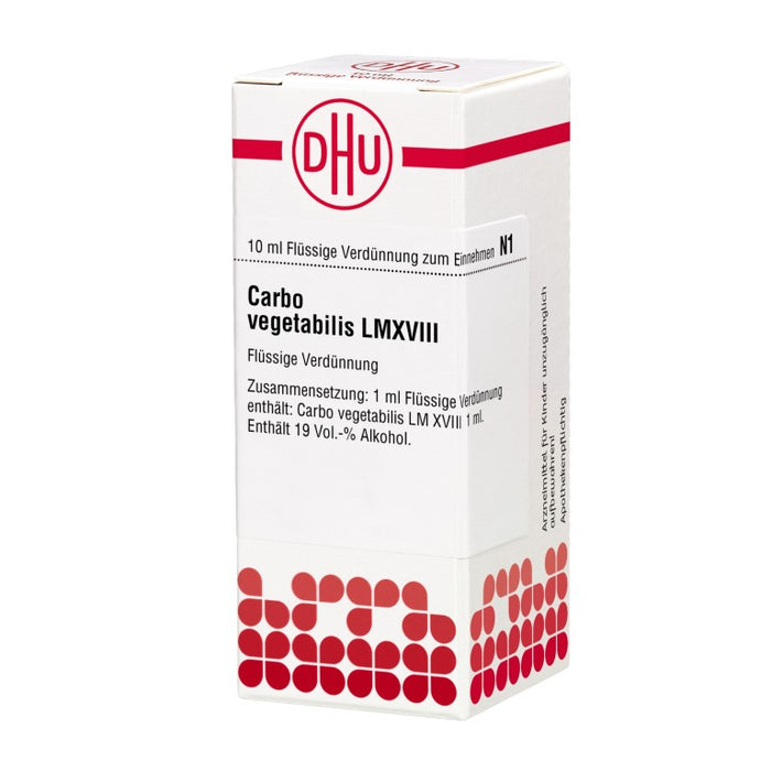 DHU Carbo vegetabilis LM XVIII Dilution, 10 ml Lösung