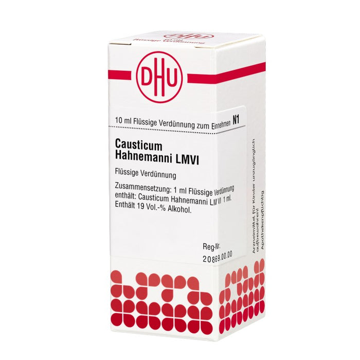 DHU Causticum Hahnemanni LM VI Dilution, 10 ml Lösung