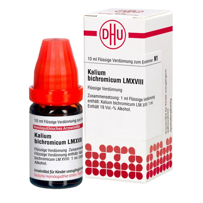 Kalium bichromicum LM XVIII DHU Dilution, 10 ml Lösung