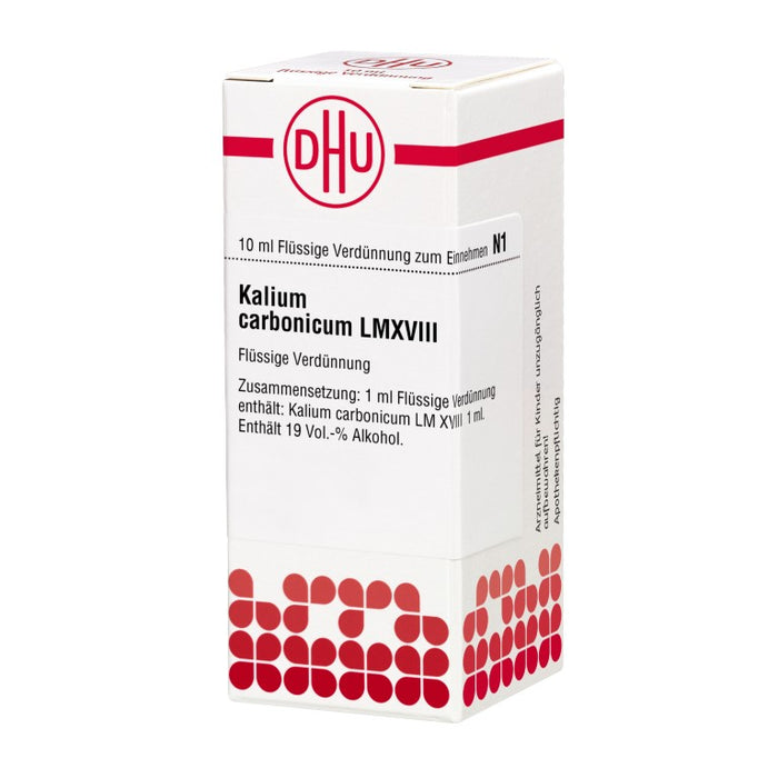 Kalium carbonicum LM XVIII DHU Dilution, 10 ml Lösung