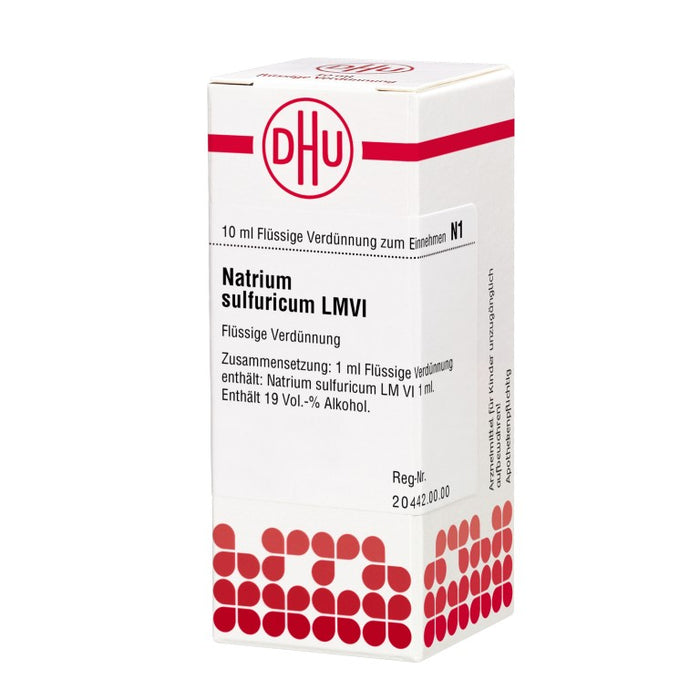 Natrium sulfuricum LM VI DHU Dilution, 10 ml Lösung