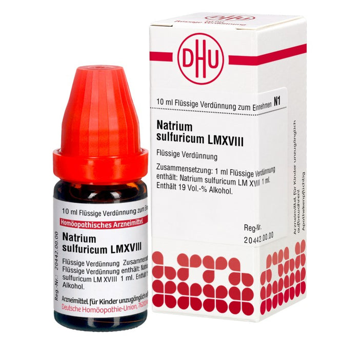 Natrium sulfuricum LM XVIII DHU Dilution, 10 ml Lösung