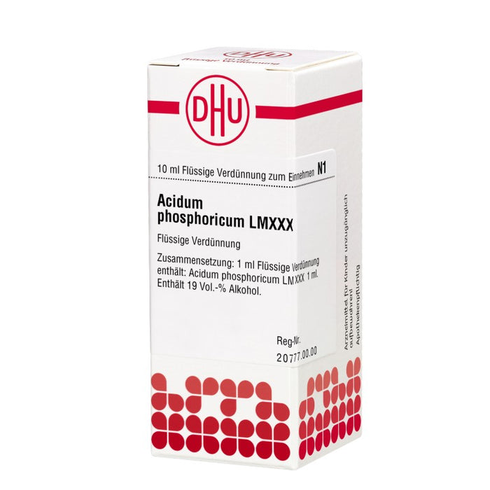 Acidum phosphoricum LM XXX DHU Dilution, 10 ml Lösung