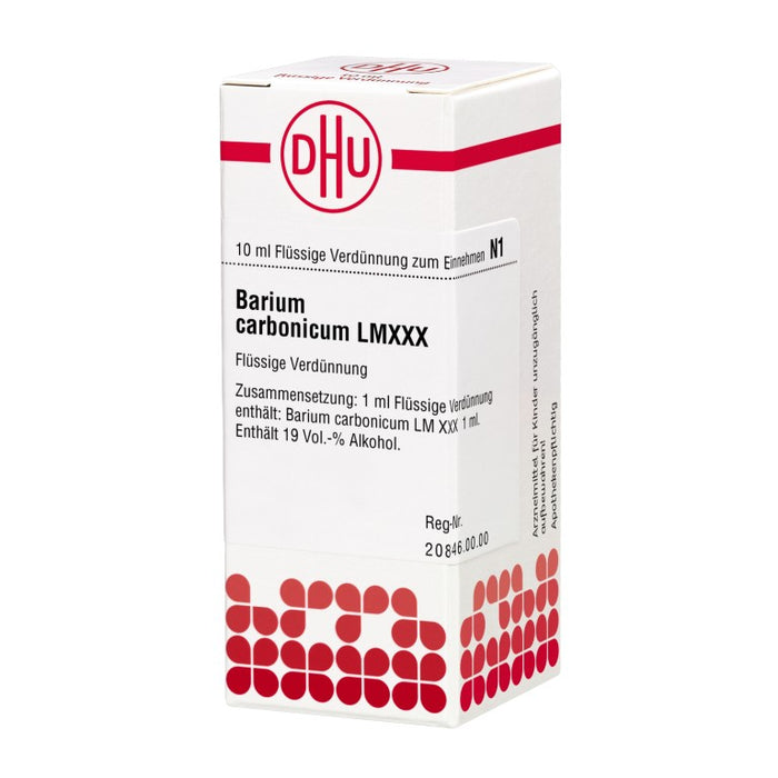 Barium carbonicum LM XXX DHU Dilution, 10 ml Lösung