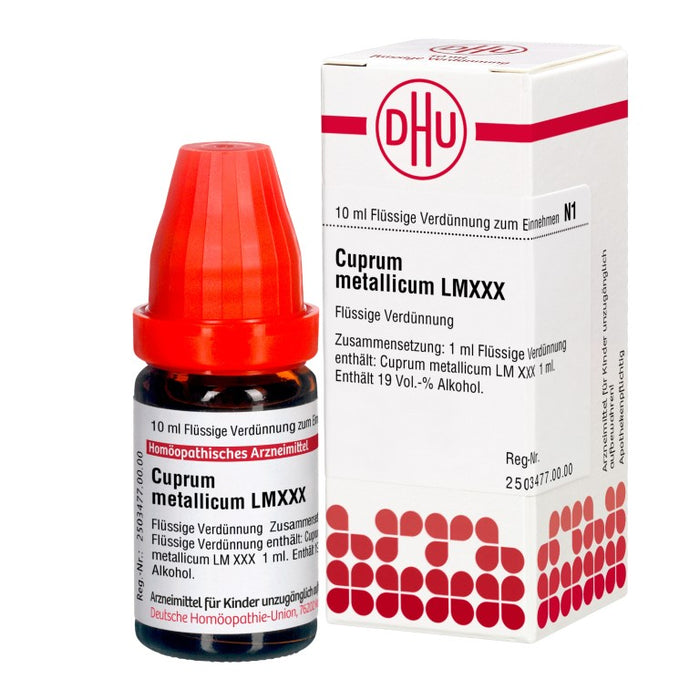 Cuprum metallicum LM XXX DHU Dilution, 10 ml Lösung