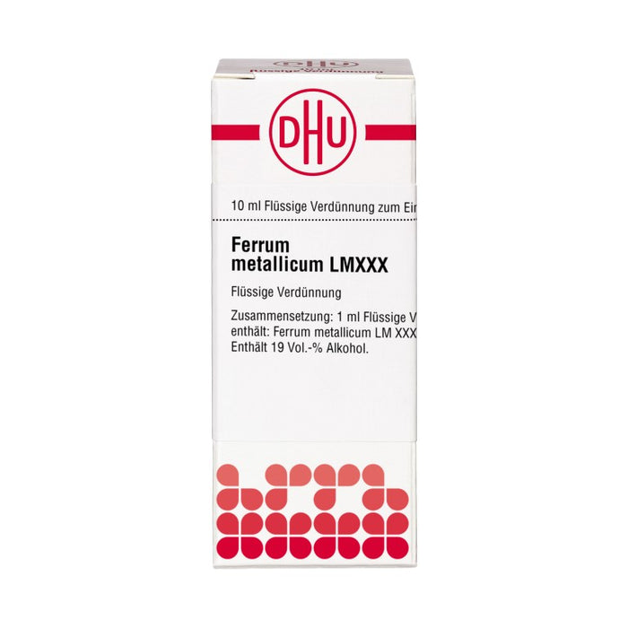 Ferrum metallicum LM XXX DHU Dilution, 10 ml Lösung