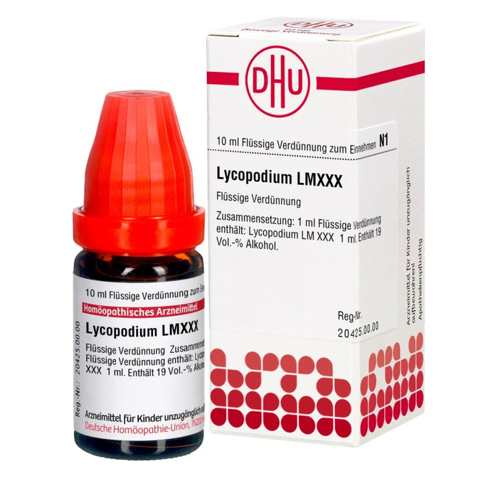 Lycopodium LM XXX DHU Dilution, 10 ml Lösung