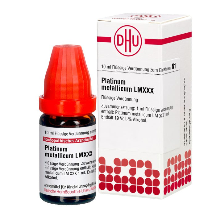 Platinum metallicum LM XXX DHU Dilution, 10 ml Lösung