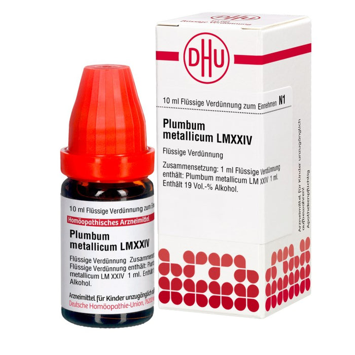 Plumbum metallicum LM XXIV DHU Dilution, 10 ml Lösung