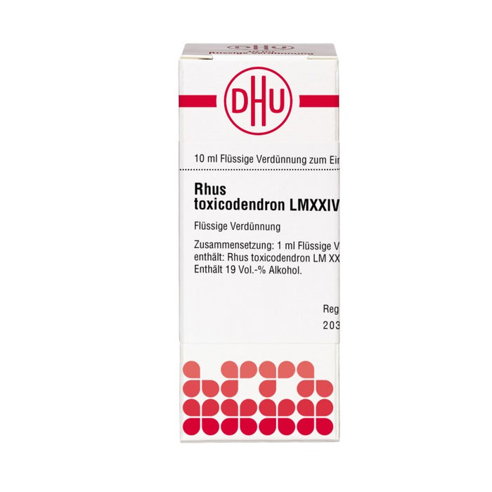 DHU Rhus toxicodendron LM XXIV Dilution, 10 ml Lösung