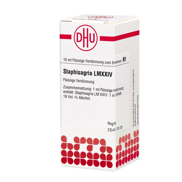 Staphisagria LM XXIV DHU Dilution, 10 ml Lösung