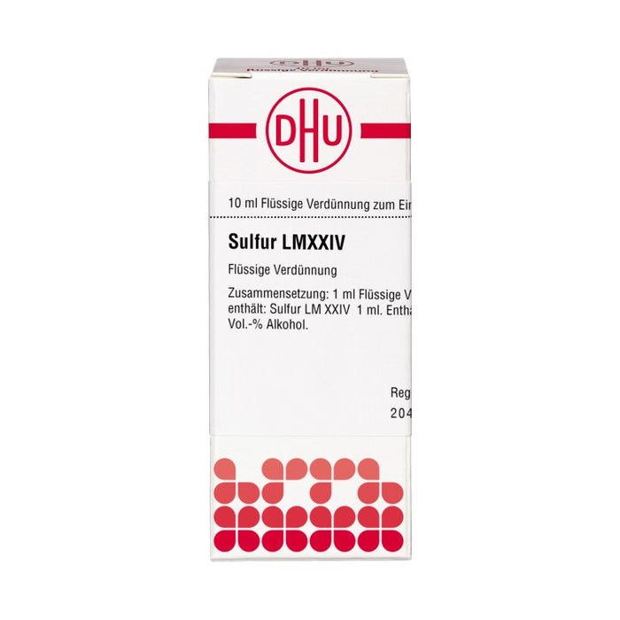 Sulfur LM XXIV DHU Dilution, 10 ml Lösung