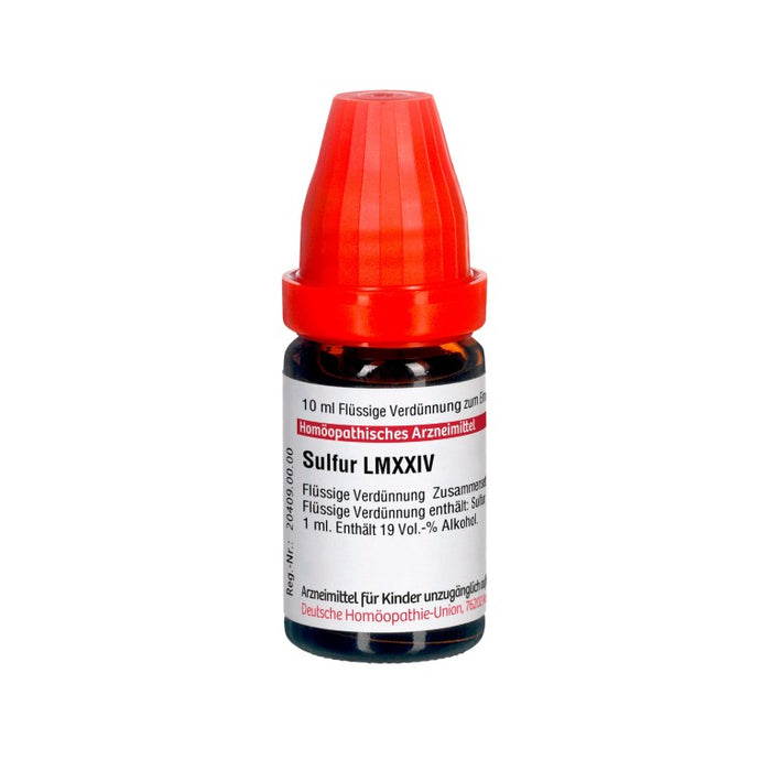 Sulfur LM XXIV DHU Dilution, 10 ml Lösung