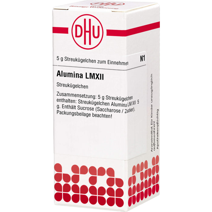 Alumina LM XII DHU Globuli, 5 g Globuli