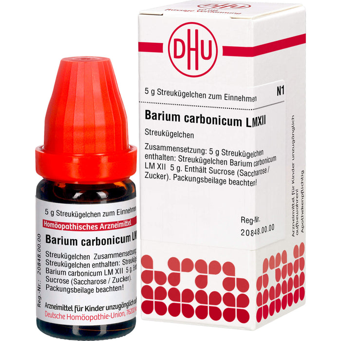 DHU Barium carbonicum LM XII Streukügelchen, 5 g Globules