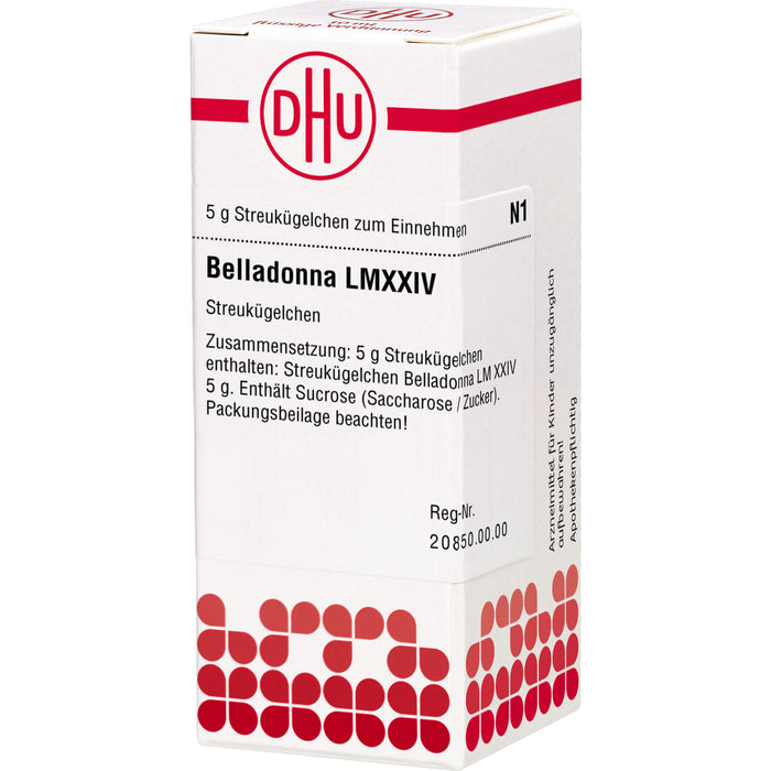 Belladonna LM XXIV DHU Globuli, 5 g Globuli