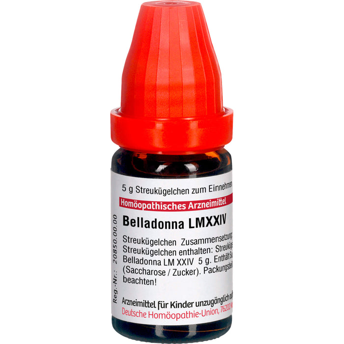 Belladonna LM XXIV DHU Globuli, 5 g Globuli