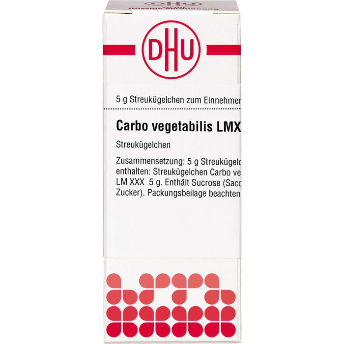 Carbo vegetabilis LM XXX DHU Globuli, 5 g Globuli