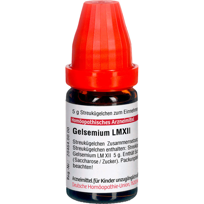 DHU Gelsemium LM XII Streukügelchen, 5 g Globules