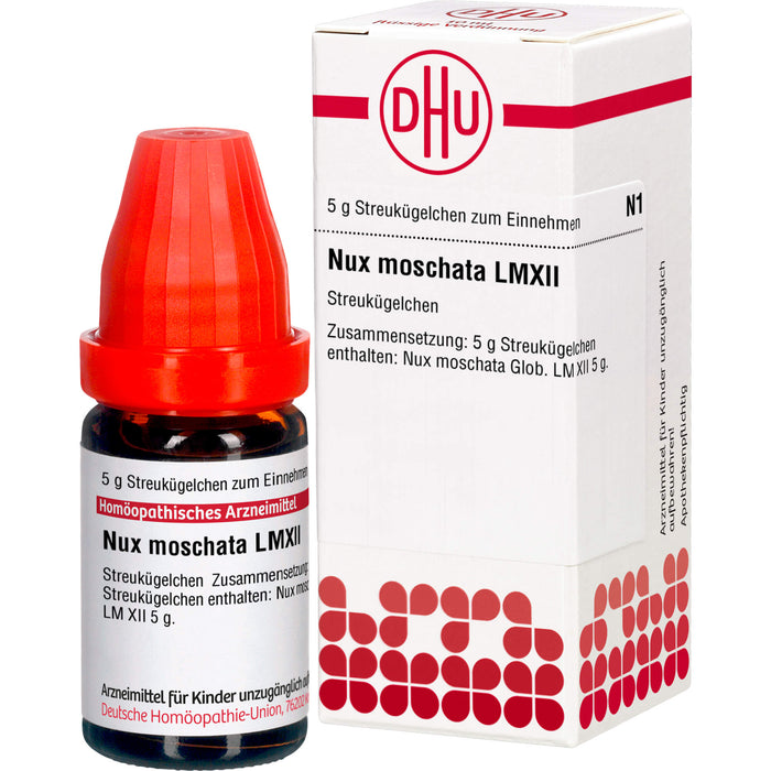 DHU Nux moschata LM XII Streukügelchen, 5 g Globules