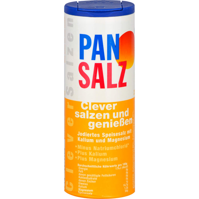 Pansalz jodiertes Speisesalz mit Calcium und Magnesium, 250 g Salz