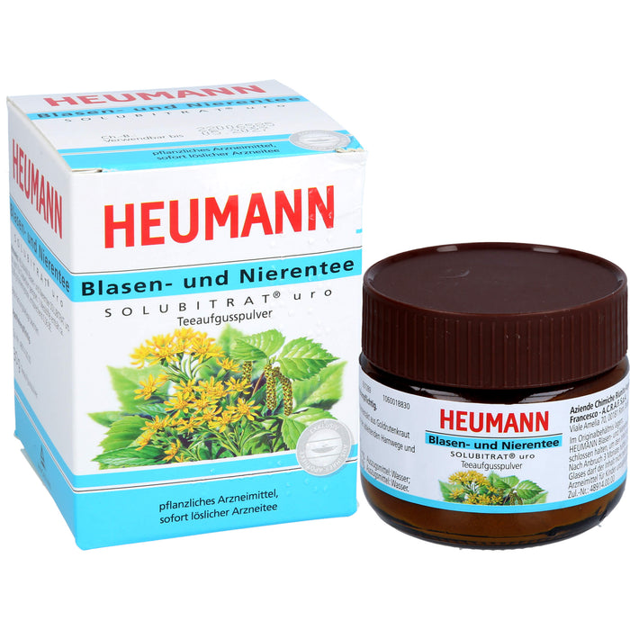 HEUMANN Blasen- und Nierentee Solubitrat uro Teeaufgusspulver, 30 g Tee