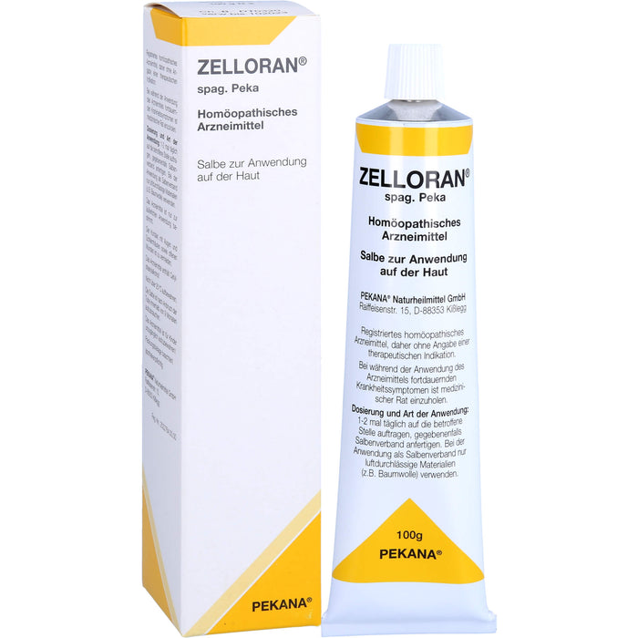 ZELLORAN spag. Peka Salbe, 100 g Ointment