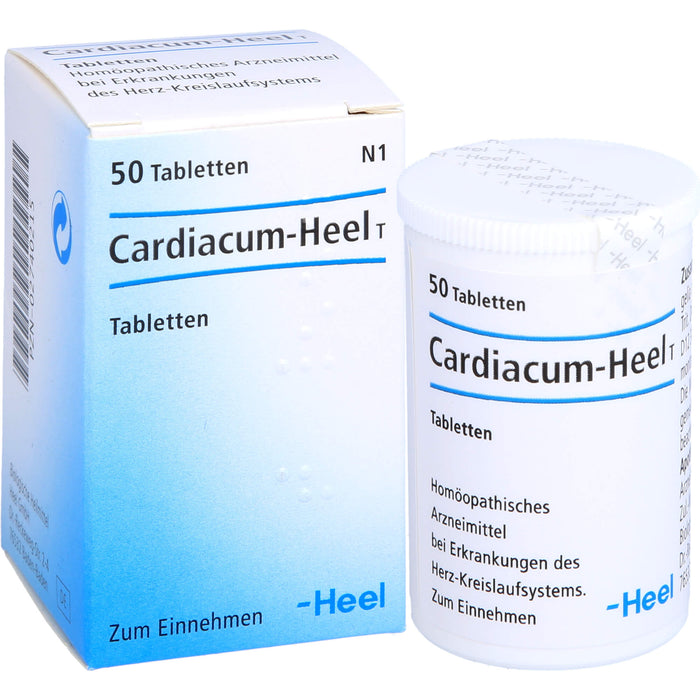 Cardiacum Heel T Tabletten, 50 St. Tabletten