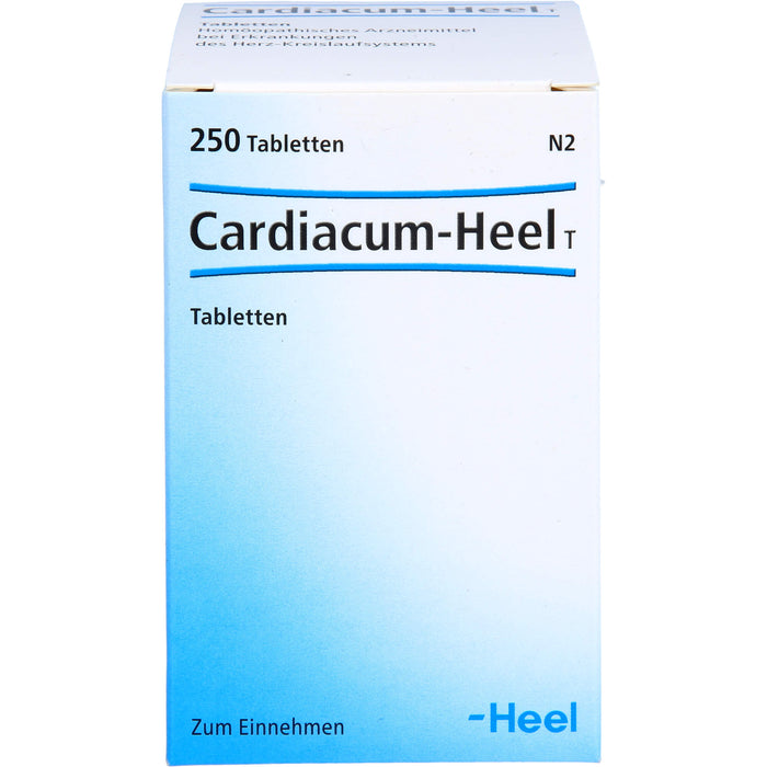 Cardiacum Heel T Tabl., 250 St. Tabletten