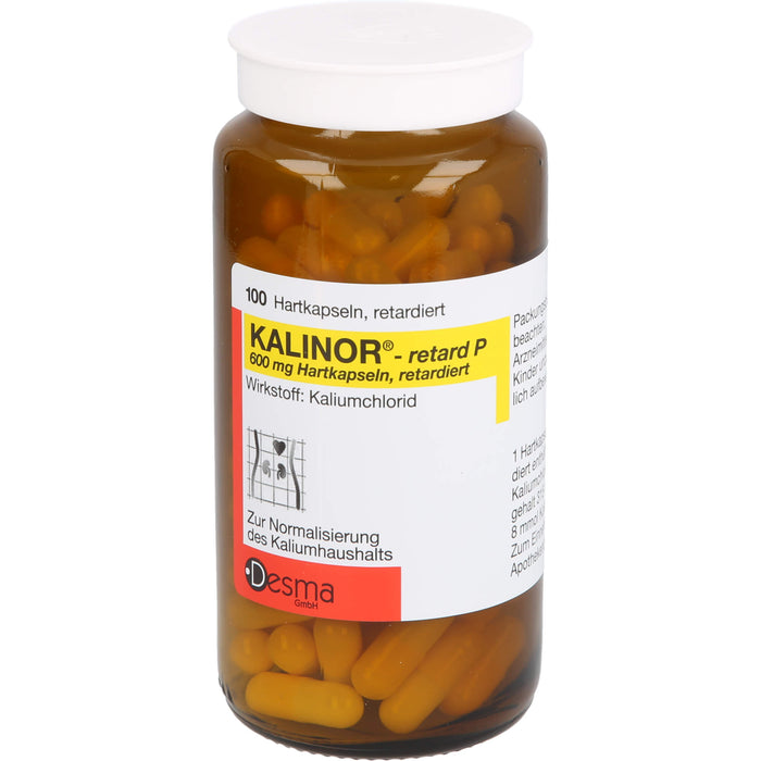 KALINOR-retard P 600 mg Hartkapseln, 100 pcs. Capsules