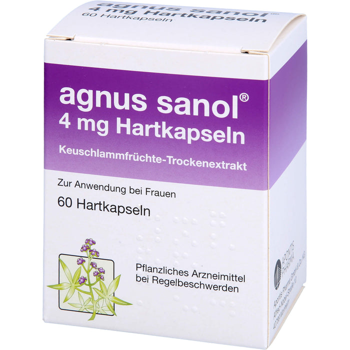 agnus sanol 4 mg Hartkapseln, 60 St HKP