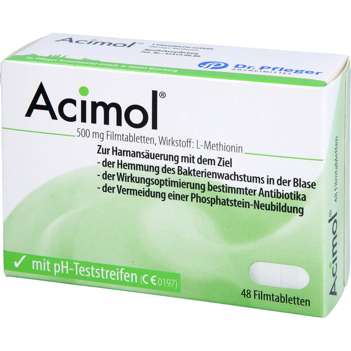 Acimol Filmtabletten zur Harnansäuerung, 48 pcs. Tablets