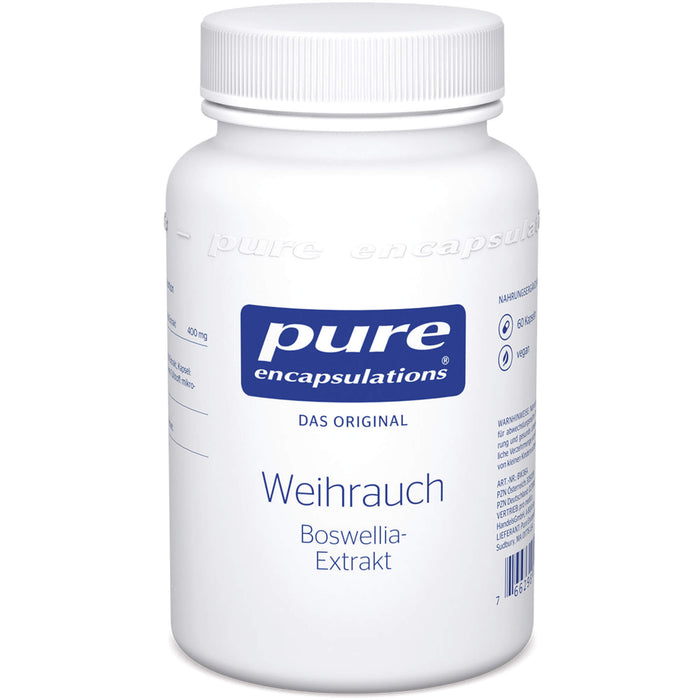 PURE ENCAPSULATIONS WEIHRAUCH BOSWELLIA-EXTRAKT, 60 St KAP