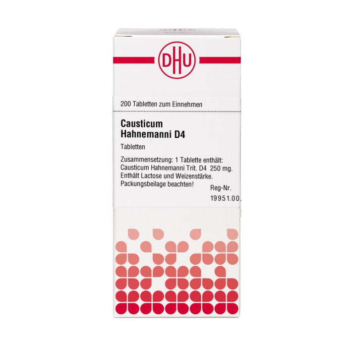 DHU Causticum Hahnemanni D4 Tabletten, 200 St. Tabletten