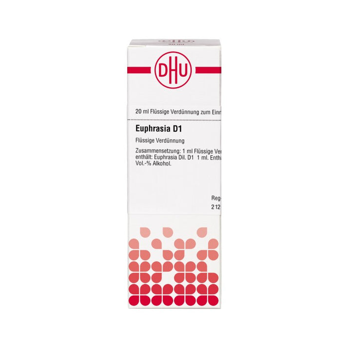 Euphrasia D1 DHU Dilution, 20 ml Lösung