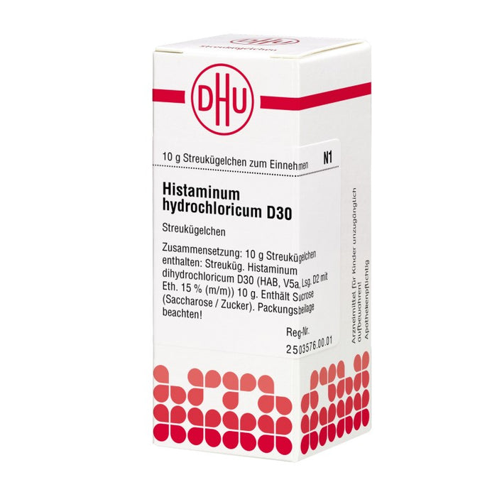 DHU Histaminum hydrochloricum D30 Streukügelchen, 10 g Globules