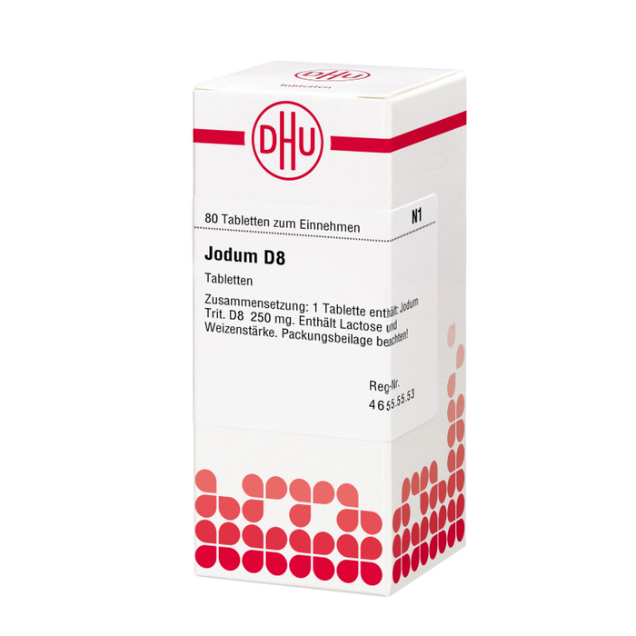 DHU Jodum D8 Tabletten, 80 pcs. Tablets