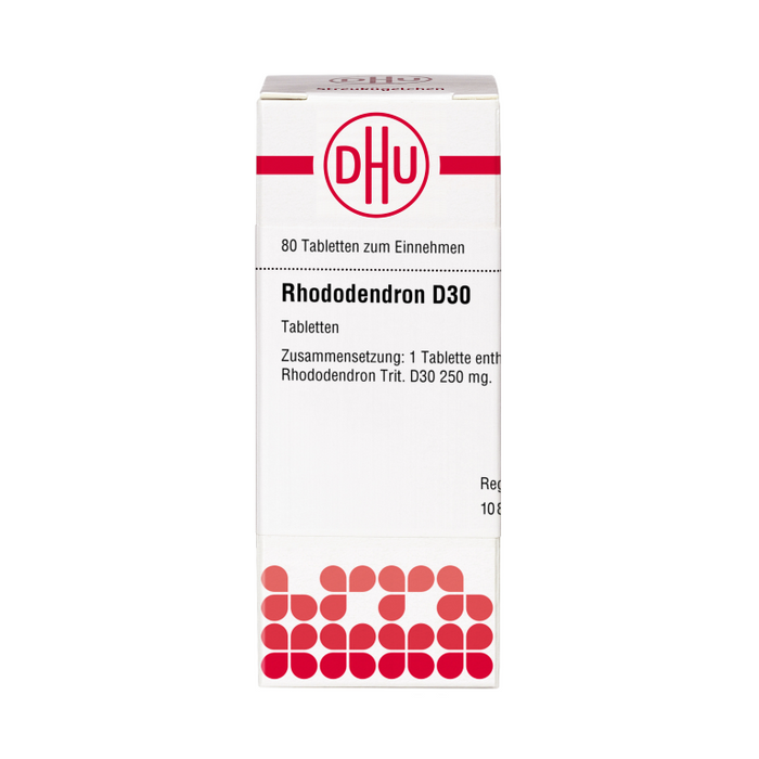 Rhododendron D30 DHU Tabletten, 80 St. Tabletten