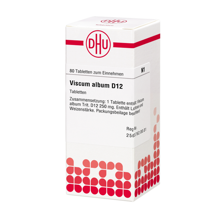 DHU Viscum album D12 Tabletten, 80 pc Tablettes