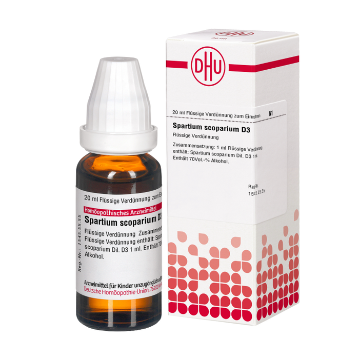 DHU Spartium scoparium D 3 Flüssige Verdünnung, 20 ml Lösung