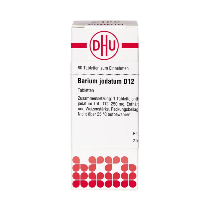 DHU Barium jodatum D12 Tabletten, 80 pcs. Tablets