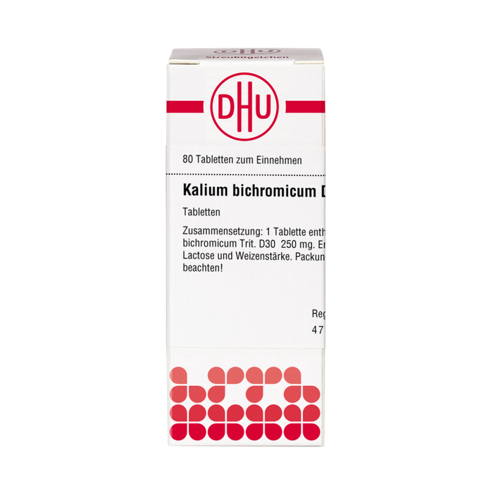 DHU Kalium bichromicum D30 Tabletten, 80 St. Tabletten