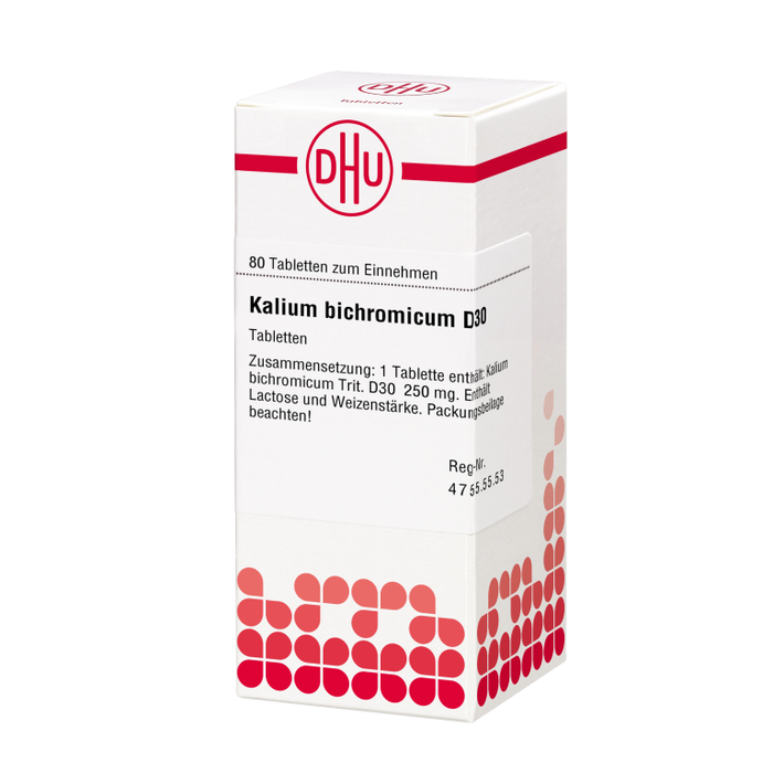 DHU Kalium bichromicum D30 Tabletten, 80 pcs. Tablets