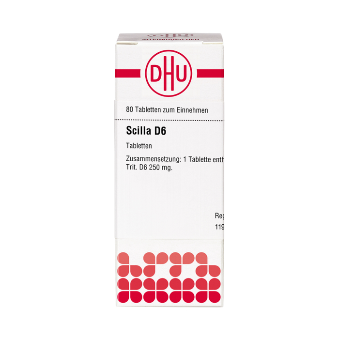 DHU Scilla D6 Tabletten, 80 pc Tablettes