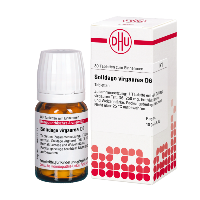 DHU Solidago virgaurea D6 Tabletten, 80 St. Tabletten