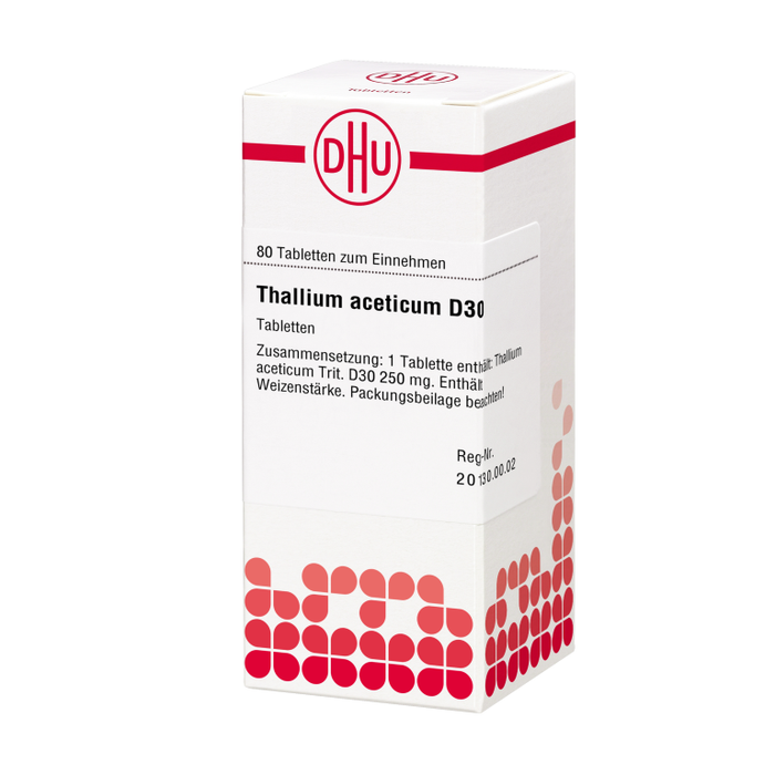 DHU Thallium aceticum D30 Tabletten, 80 pc Tablettes