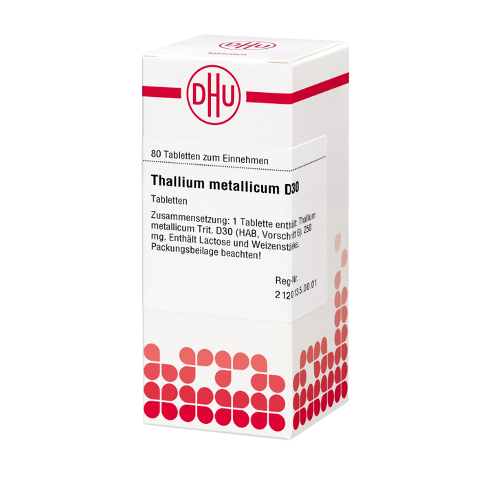 Thallium metallicum D30 DHU Tabletten, 80 St. Tabletten