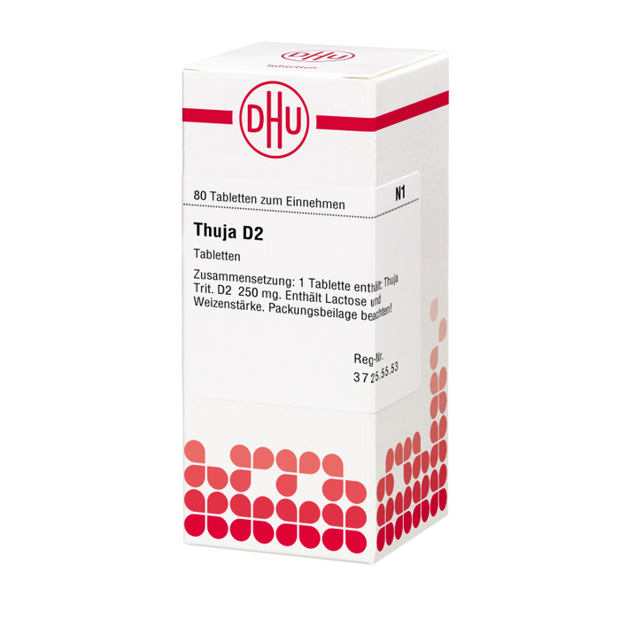 DHU Thuja D2 Tabletten, 80 pcs. Tablets