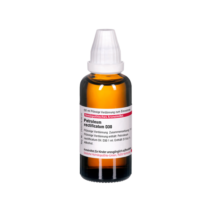 DHU Petroleum rectificatum D30 Dilution, 50 ml Lösung